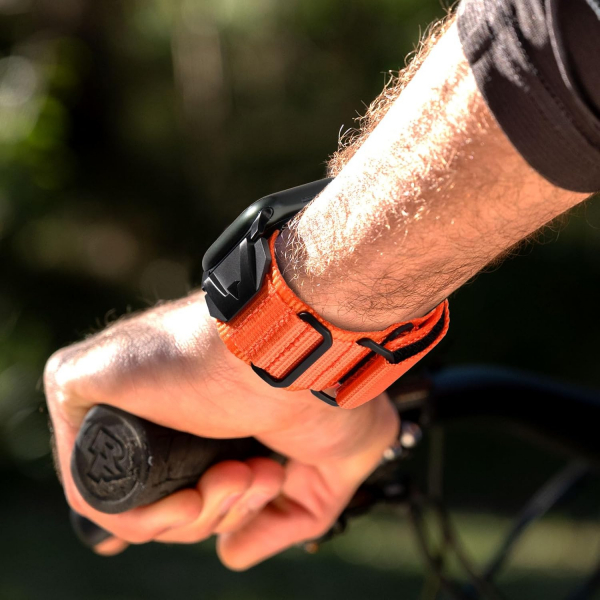 SUNFWR Apple Watch 10 42mm Kay -Orange Black 