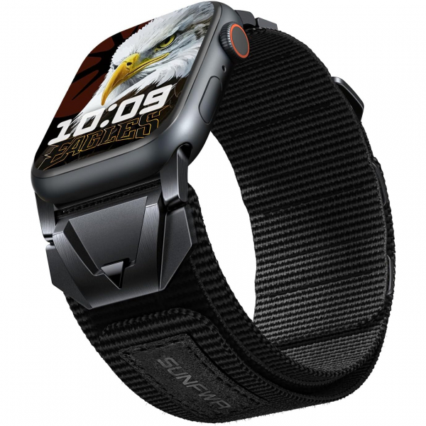 SUNFWR Apple Watch 10 42mm Kay -Shiny Black 
