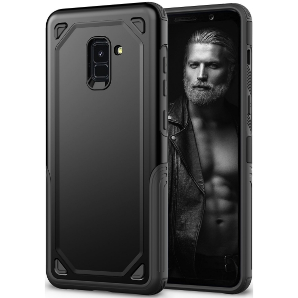 SUNGUY Samsung Galaxy A8 Armor Klf-Black