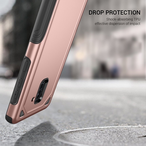 SUNGUY Samsung Galaxy A8 Plus Armor Klf-Rose Gold