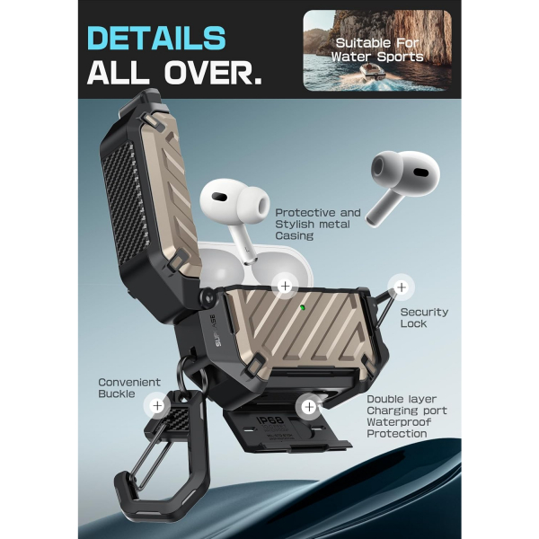 SUPCASE Apple AirPods Pro 3 UBP Klf-Desert