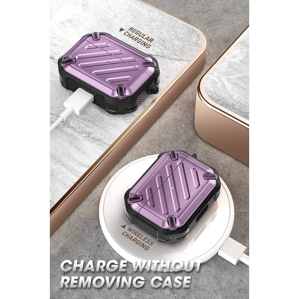 SUPCASE Apple Airpods Pro Unicorn Beetle Pro Klf-Purple