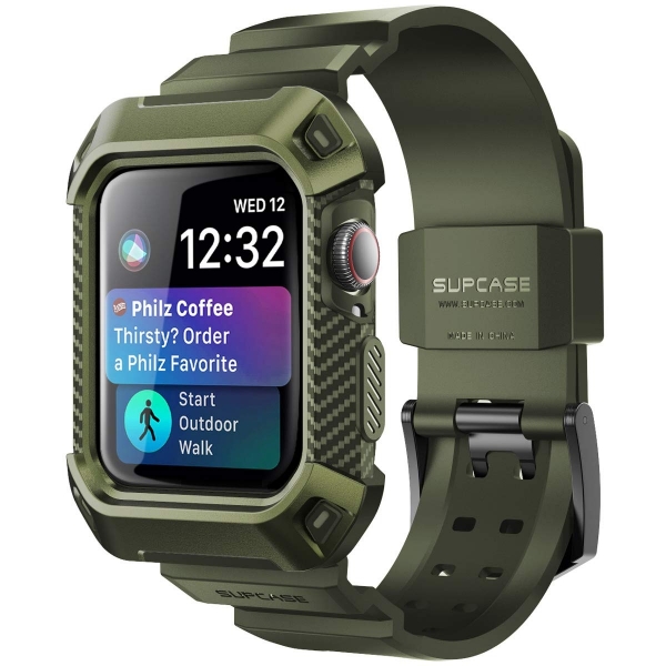 SUPCASE Apple Watch 4 Unicorn Beetle Pro Klf (44mm)-Darkgreen