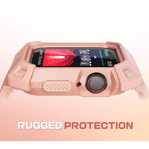 SUPCASE Apple Watch 4 Unicorn Beetle Pro Klf (44mm)-BBPink