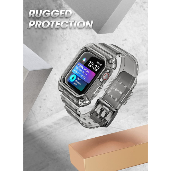 SUPCASE Apple Watch 9 Kay�� (44/45mm)-Silver