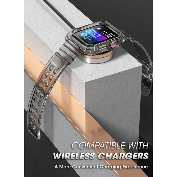 SUPCASE Apple Watch 9 Kay�� (44/45mm)-Silver