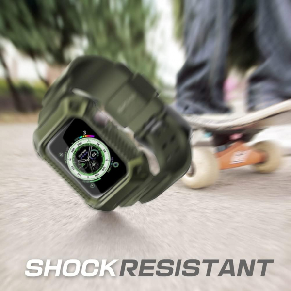 SUPCASE Apple Watch 9 Unicorn Beetle Pro Kay (45mm)-Darkgreen