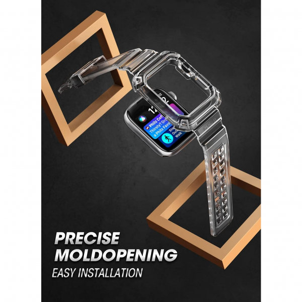 SUPCASE Apple Watch 9 Unicorn Beetle Pro Kay (45mm)-Clear