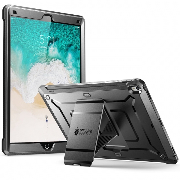 SUPCASE Apple iPad Pro Unicorn Beetle PRO Serisi Klf (12.9 in)-Black