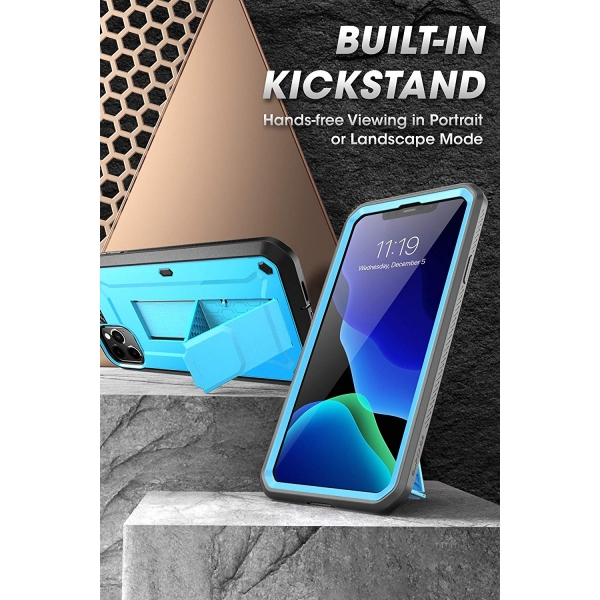 SUPCASE Apple iPhone 11 Pro Unicorn Beetle Pro Serisi Klf-Blue