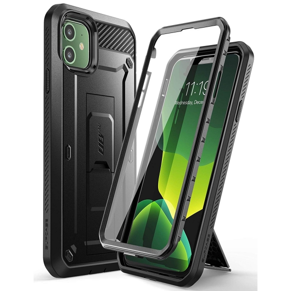 SUPCASE Apple iPhone 11 Unicorn Beetle Pro Serisi Klf-Black