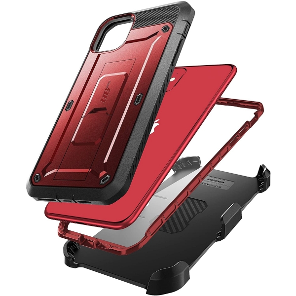 SUPCASE Apple iPhone 11 Unicorn Beetle Pro Serisi Klf-Red