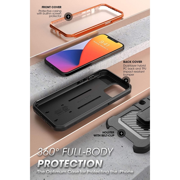 SUPCASE Apple iPhone 12  Mini Unicorn Beetle Pro Klf-Orange