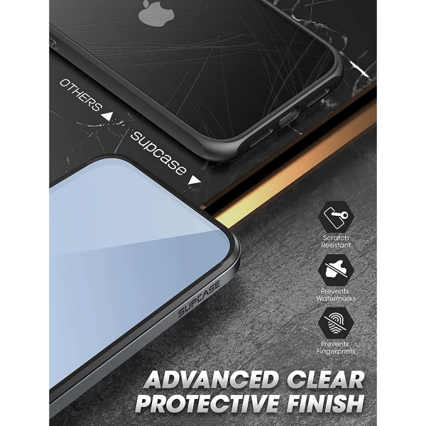 SUPCASE Apple iPhone 13 Pro Max Unicorn Beetle Edge Pro Serisi Klf-Black