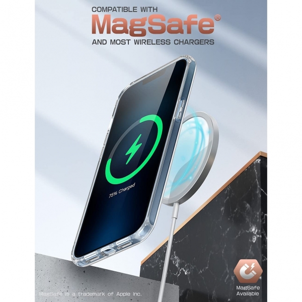 SUPCASE Apple iPhone 13 Pro Max Unicorn Beetle Style Serisi Klf-Clear