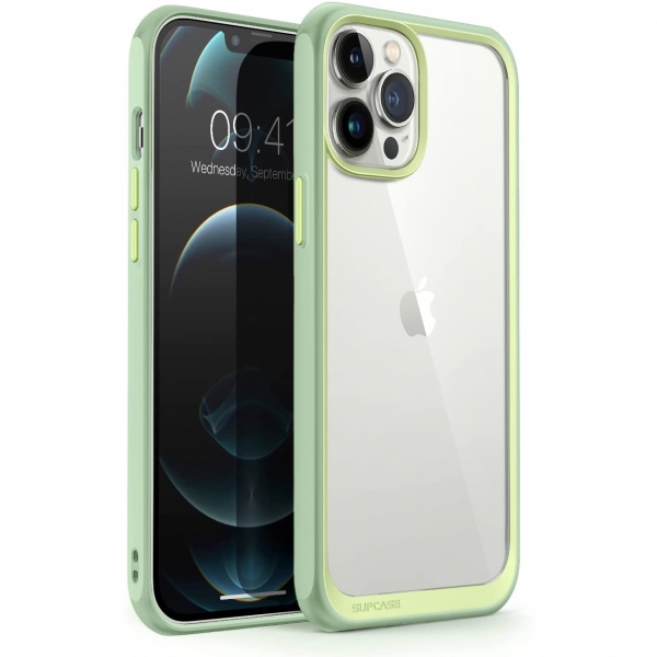 SUPCASE Apple iPhone 13 Pro Max Unicorn Beetle Style Serisi Klf-Mint Green