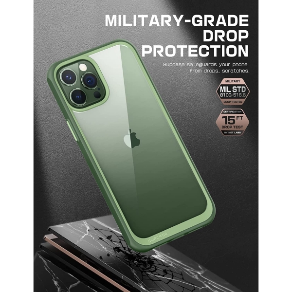 SUPCASE Apple iPhone 13 Pro Max Unicorn Beetle Style Serisi Klf-Jasper