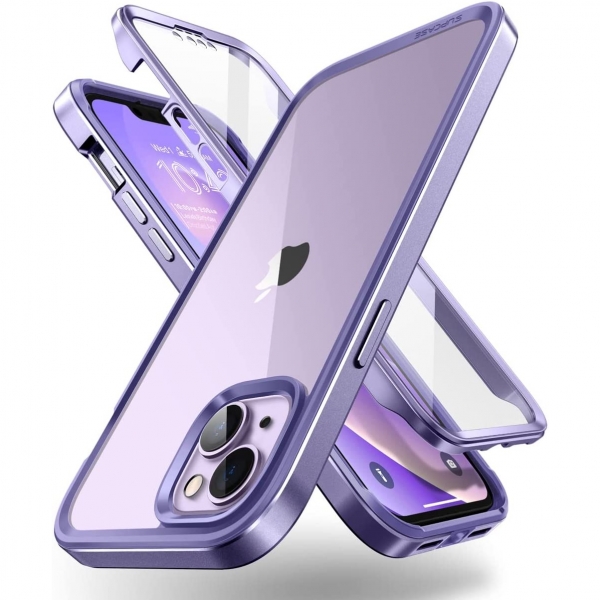 SUPCASE Apple iPhone 14 Plus Unicorn Beetle Edge Pro Serisi Klf-Purple