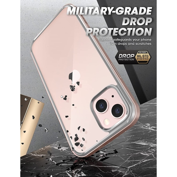 SUPCASE Apple iPhone 13 Unicorn Beetle Edge Pro Serisi Klf-Peach