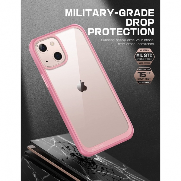 SUPCASE Apple iPhone 13 Unicorn Beetle Style Serisi Klf-Pink