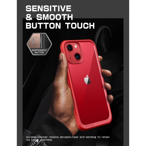 SUPCASE Apple iPhone 13 Unicorn Beetle Style Serisi Klf-Red