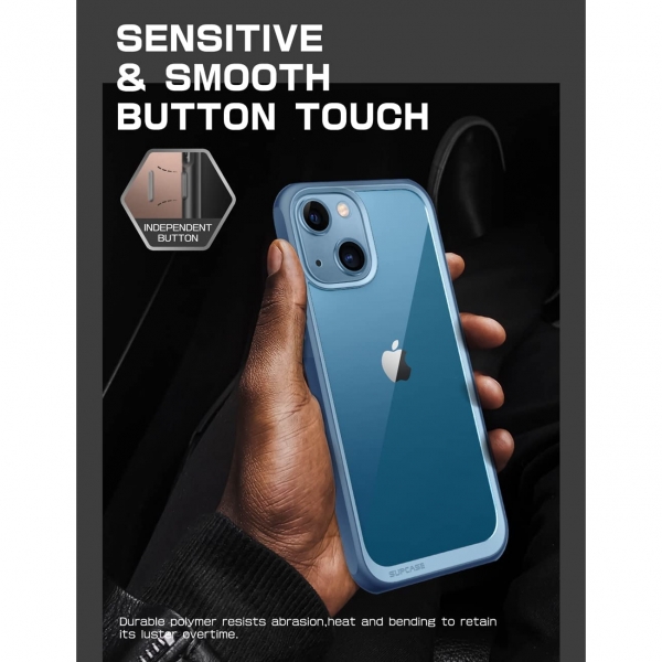 SUPCASE Apple iPhone 13 Unicorn Beetle Style Serisi Klf-Azure