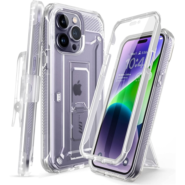 SUPCASE Apple iPhone 15 Pro Max Unicorn Beetle Pro Serisi Klf-Clear