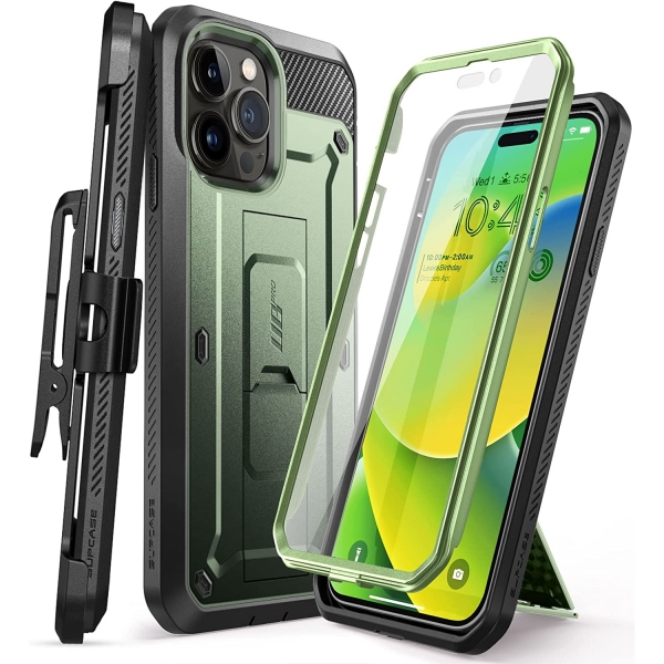 SUPCASE Apple iPhone 15 Pro Max Unicorn Beetle Pro Serisi Klf-Guldan