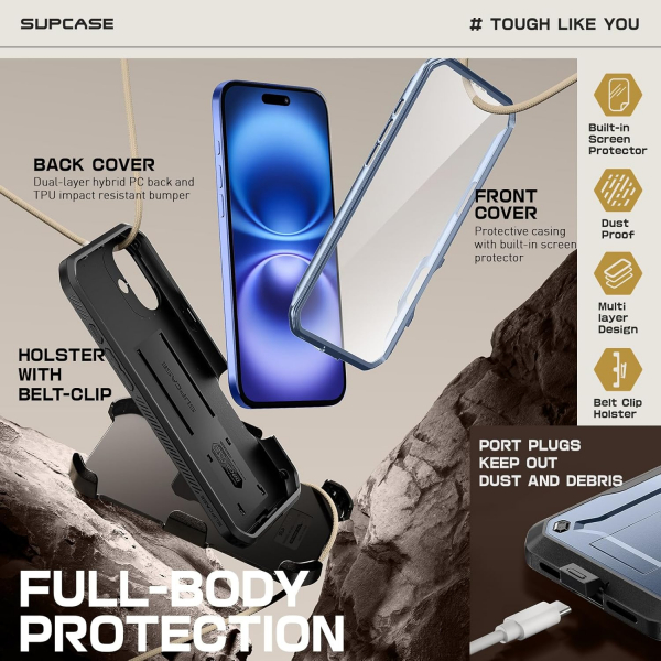 SUPCASE Apple iPhone 16 UBP Klf-Tilt