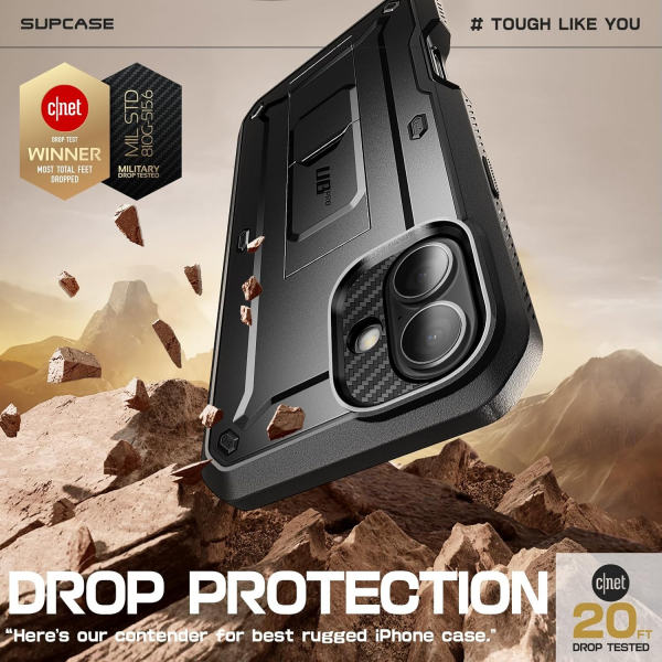 SUPCASE Apple iPhone 16 UBP Klf-Black