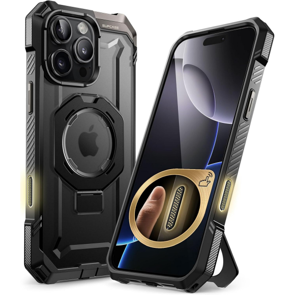 SUPCASE Apple iPhone 16 Pro UB Grip Rugged Klf-Black