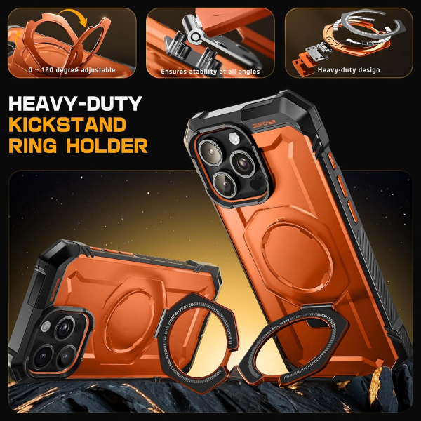 SUPCASE Apple iPhone 16 Pro Max UB Grip Rugged Klf-Magma