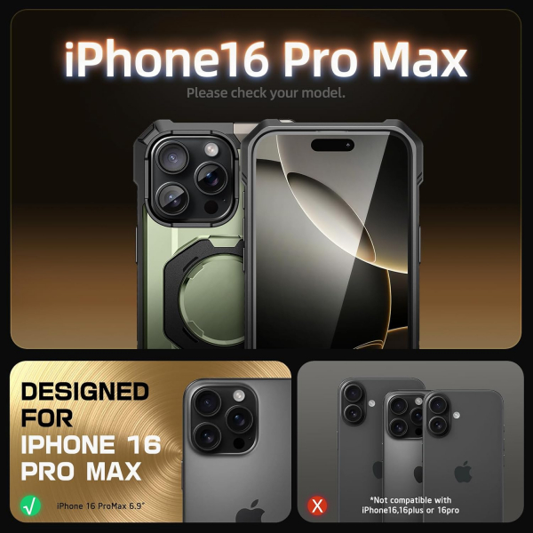 SUPCASE Apple iPhone 16 Pro Max UB Grip Rugged Klf-Guldan