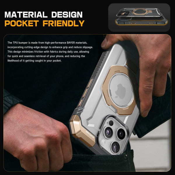 SUPCASE Apple iPhone 16 Pro Max UB Grip Rugged Klf-DesertGold