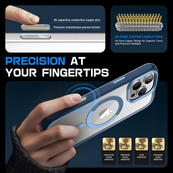 SUPCASE Apple iPhone 16 Pro Max UB Mag K�l�f -Azure