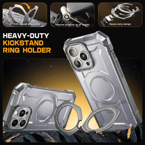 SUPCASE Apple iPhone 16 Pro UB Grip Rugged Klf-White