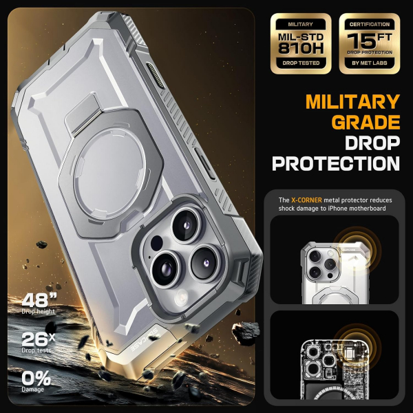 SUPCASE Apple iPhone 16 Pro UB Grip Rugged Klf-White