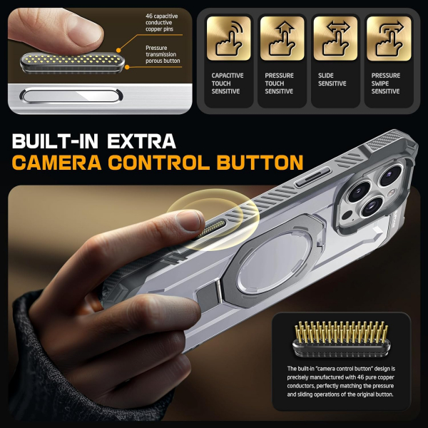 SUPCASE Apple iPhone 16 Pro UB Grip Rugged Klf-White