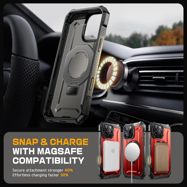 SUPCASE Apple iPhone 16 Pro UB Grip Rugged Klf-Ruddy