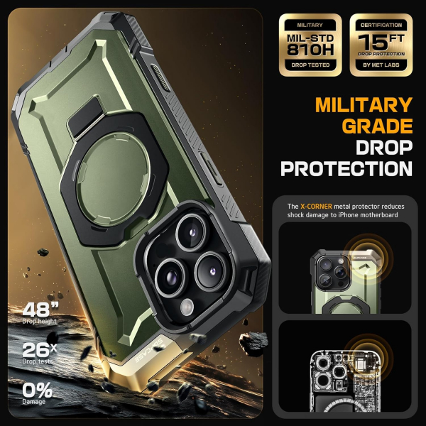 SUPCASE Apple iPhone 16 Pro UB Grip Rugged Klf-Guldan