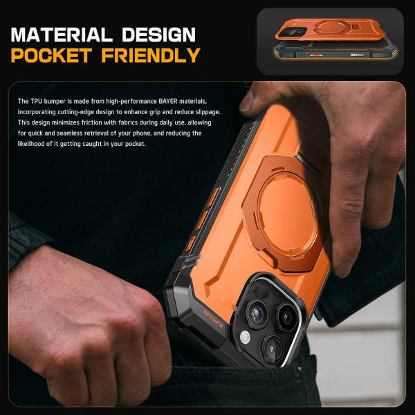 SUPCASE Apple iPhone 16 Pro UB Grip Rugged Klf-Magma