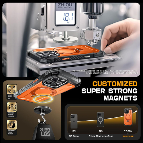 SUPCASE Apple iPhone 16 Pro UB Grip Rugged Klf-Magma