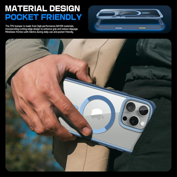 SUPCASE Apple iPhone 16 Pro Max UB Mag Klf -Azure