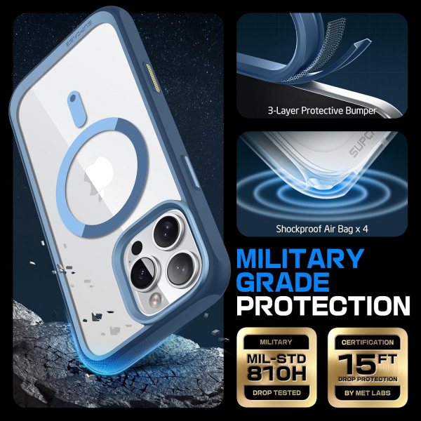 SUPCASE Apple iPhone 16 Pro Max UB Mag Klf -Azure