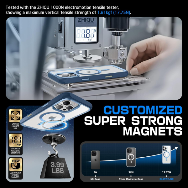 SUPCASE Apple iPhone 16 Pro Max UB Mag Klf -Azure