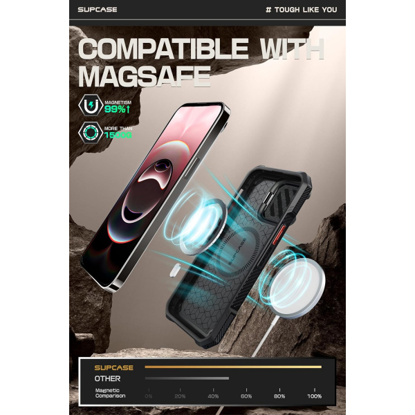 SUPCASE Apple iPhone 16e UBMag XT Klf-Ruddy