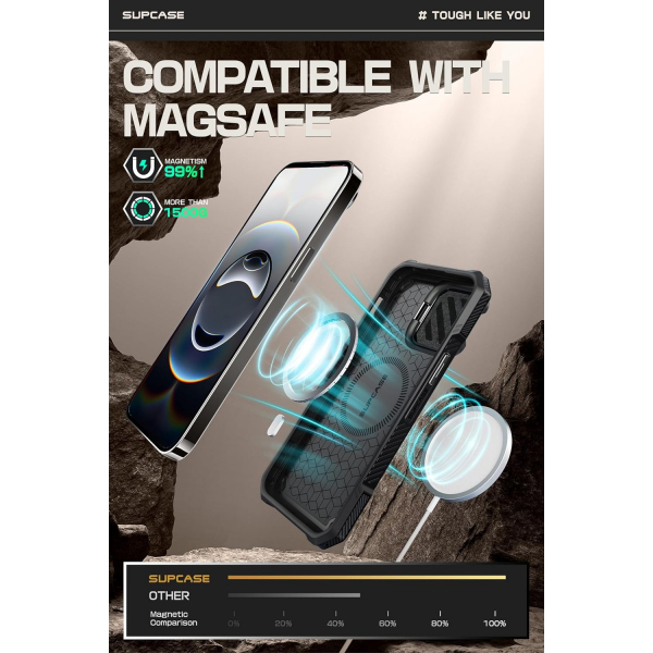 SUPCASE Apple iPhone 16e UBMag XT Klf-Black