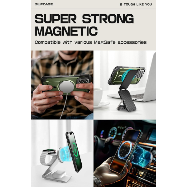 SUPCASE Apple iPhone 16e UBMag XT Klf-Guldan