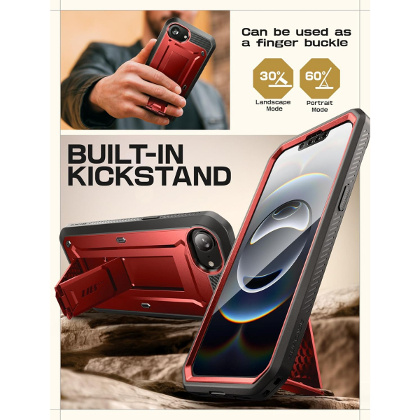 SUPCASE Apple iPhone 16e UBP Klf-Ruddy