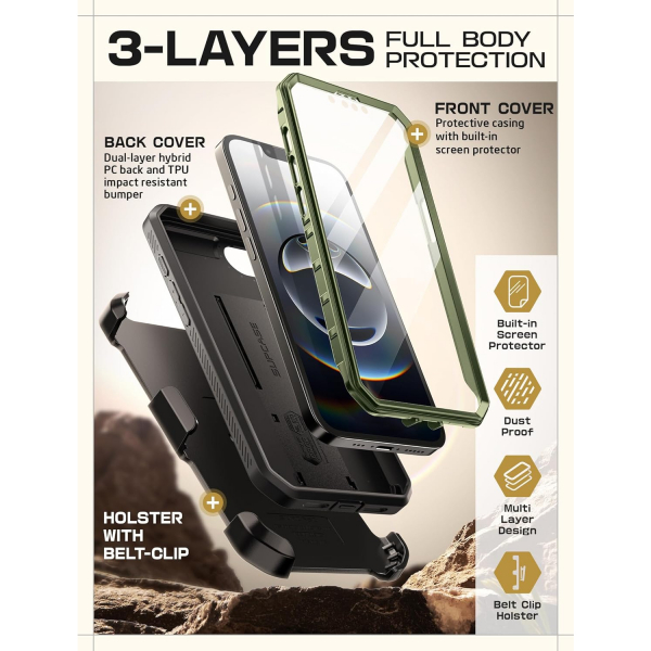 SUPCASE Apple iPhone 16e UBP Klf-Guldan